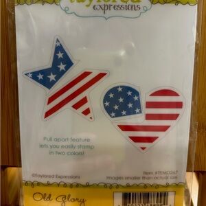 Taylored Expressions Star and Heart Stamp Set